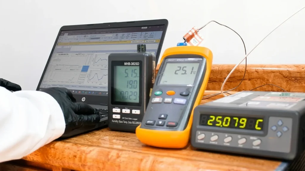 calibración de termopares